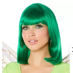 Spirit Emerald Green Women’s Pageboy Wig